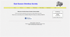 Desktop Screenshot of eastsussexomnibus.org