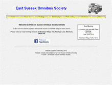 Tablet Screenshot of eastsussexomnibus.org